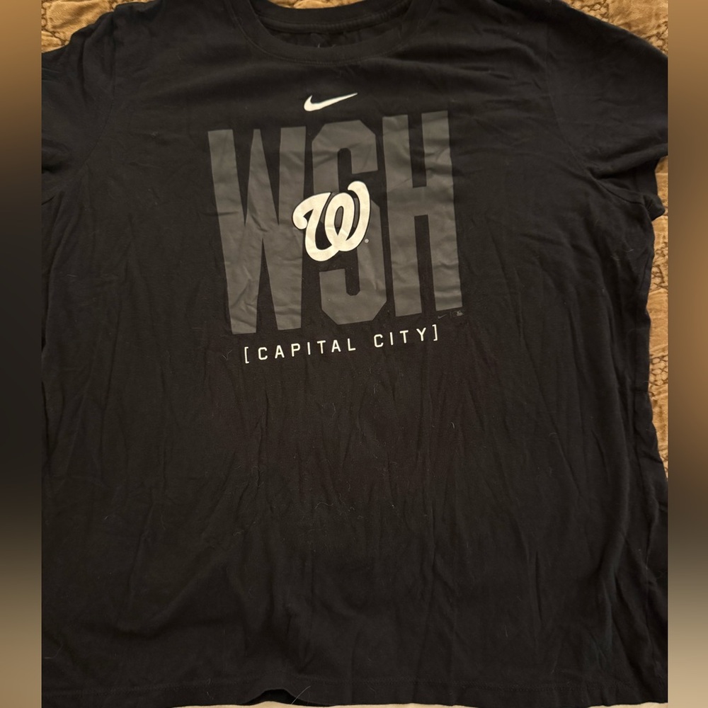 Nike Black WSH Capital City Tee